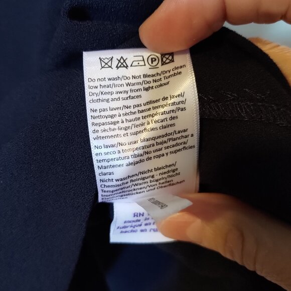 Seraphine NWT navy blue maternity shift dress - US 2 / UK 6 - Picture 6 of 6